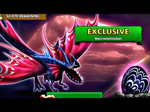 NECRONOMODON Max Level 150 Titan Mode - New Exclusive Slithersong - Dragons:Rise of Berk
