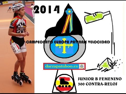 7-JUN.B.FEM.300CR CAMPEONATO EUROPA PATINAJE VELOCIDADAD