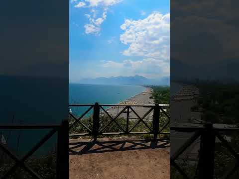 Eşsiz konya altı plajı manzarası #konyaaltısahili #antalya #manzara