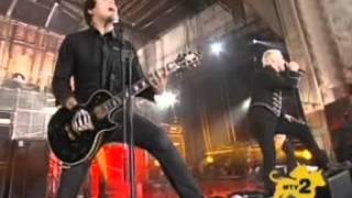 My Chemical Romance - Our Lady Of Sorrows LIVE on MTV 2 Dollar Bill