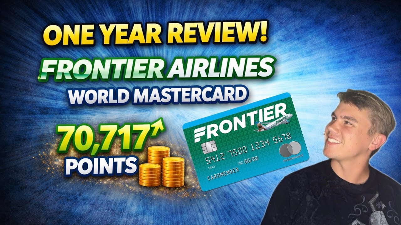 1 year review of the Frontier Airlines World Mastercard!
