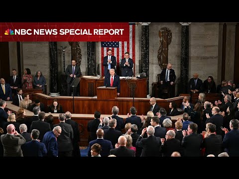 Watch: President Donald Trump's full State of the Union address