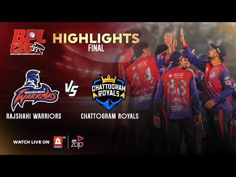 Final Match Highlights: Chattogram Royals vs Rajshahi Warriors | BPL 2026 | A Sports