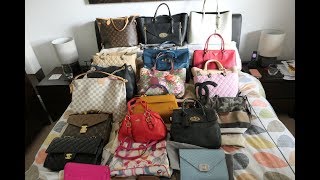 My ENTIRE handbag collection!!!