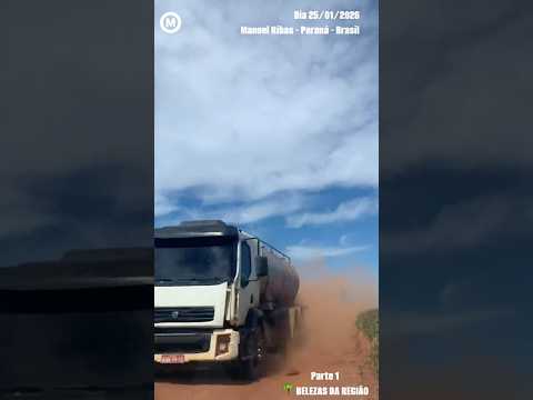 #Estrada #RiodoSalto a #RioQuieto #dia 25/01/2026 #Parte1 #ManoelRibas #Paraná #Brasil #agro #poeira