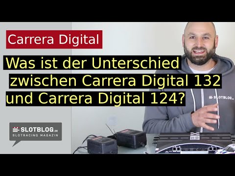 Carrera Digital 132 und Carrera Digital 124 - Was ist der Unterschied?
