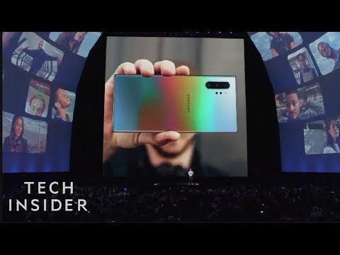三星Galaxy Note 10事件6分鐘後 (Samsung Galaxy Note 10 Event In 6 Minutes)