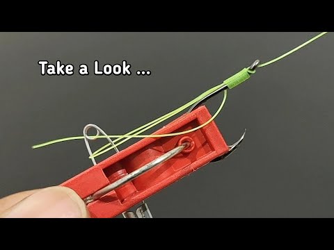 This Fishing Hook tying tool is very easy to make. Fishing Knot Tool. Fishing DIY