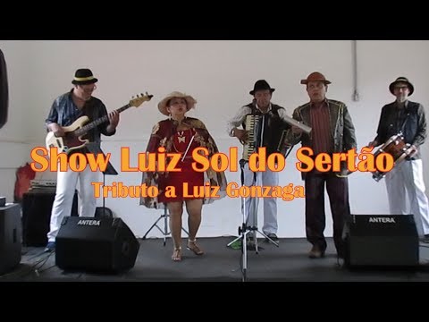 Show Luiz sol do sertão (Tributo a Luiz Gonzaga o Rei do Baião).
