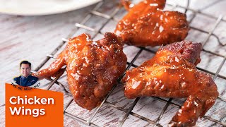 How to make Easy spicy American Chicken Wings Recipe | Buffalo Chicken Wings at home | Sticky Wings