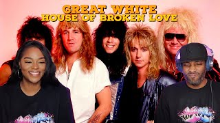 First time hearing Great White “House of Broken Love” Reaction | Asia and BJ