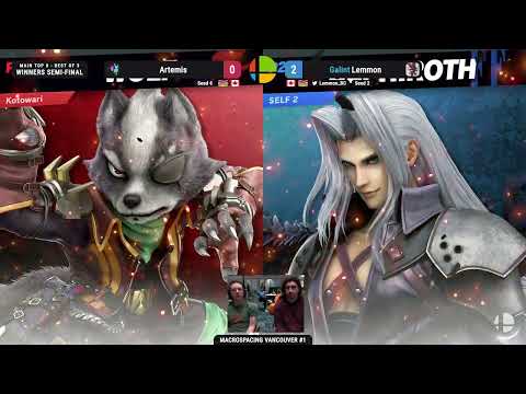 Macrospacing Vancouver #1 - Artemis vs Lemmon - Winners Semi-Final