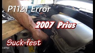P1121 Error - Coolant Control Valve - 2007 Prius