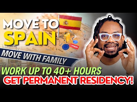 Move to SPAIN in 2025! Easy PR, Work 30+ Hours as a Student & Move with Family