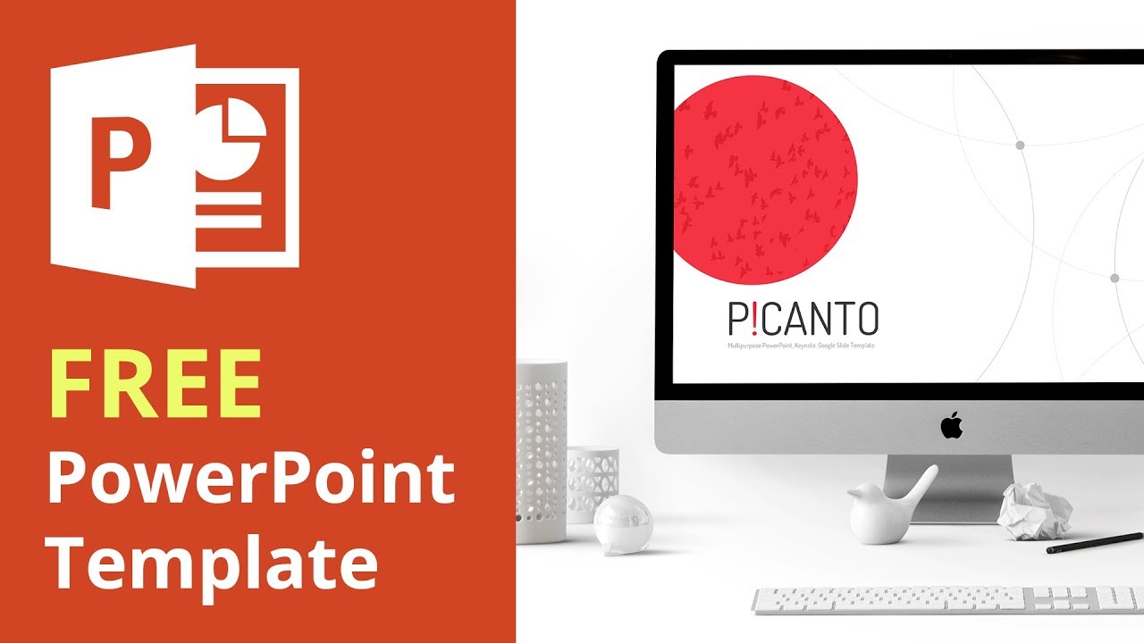 Picanto PPT template Free Download!