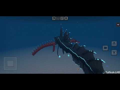 Water dragon vs Hullbreaker (minecraft mob battle)