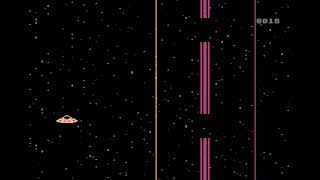 ATARI XL / XE =+ UFO SLALOM += 256B GAME COMPETITION
