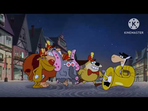 toons inc part 19 - the laugh floor/ Bunny pony puppy and snowman