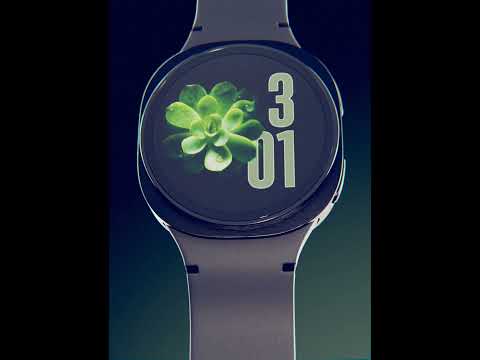 Liquid Glass Watch Face