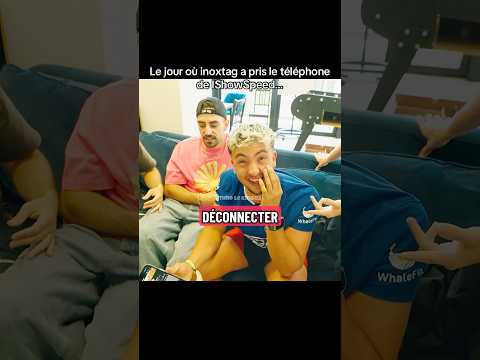 Il savait pas déconnecter sur son téléphone 🤣 #viral #inoxtag #michou #ishowspeed