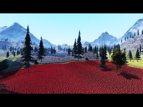 SOUL TYRANT LAY SIEGE TO ANCIENT CASTLE | 82,000 UNITS | ULTIMATE EPIC BATTLE SIMULATOR UEBS