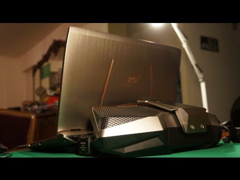 Asus ROG GX700 Laptop Unboxing + Hands On