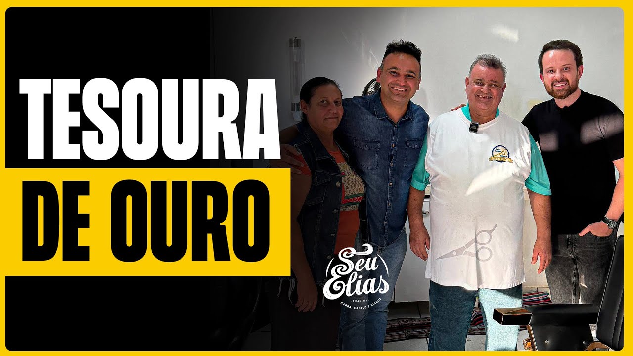 FIZEMOS UMA SURPRESA PARA O TIÃO, MAIS CONHECIDO COMO TESOURA DE OURO. SEU ELIAS