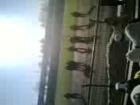 Wielkie Derby Kujaw i Pomorza. Elana Torun vs zawisza bydgoszcz (zadyma z ochroną)