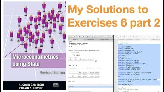 Download Lagu Microeconometrics using Stata: Solutions to Exercises 6 part 2 Thumbnail