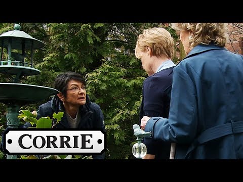 Coronation Street - Yasmeen Tries to Remove Sally's Bird Table From Her Garden | PREVIEW