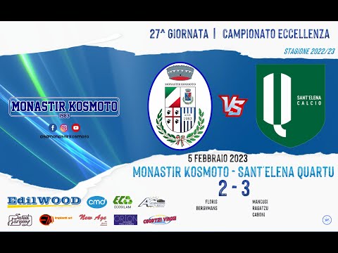 05/02/2023 Monastir Kosmoto - Sant'Elena Quartu (Gol e Highlights)
