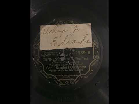 Tennessee Lazy - Coon-Sanders Orchestra - 1929