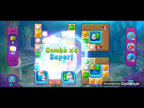 Fishdom Super Hard level 3878. NOboosters