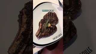 Chops grill aboard Radiance of the seas. We are not impressed