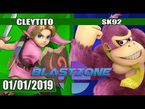 PSG Blastzone: Cleytito (Young Link) vs SK92 (Donkey Kong) - Winners Round 3