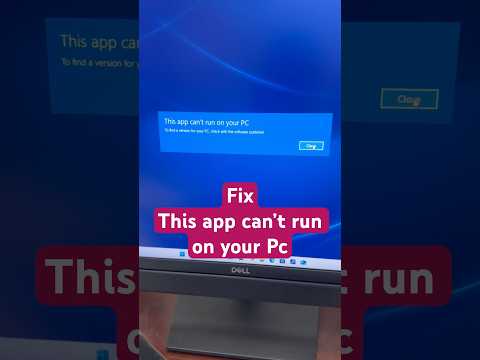 This app can't run on your PC  To find a version for your PC Check with the software Publisher Fix
