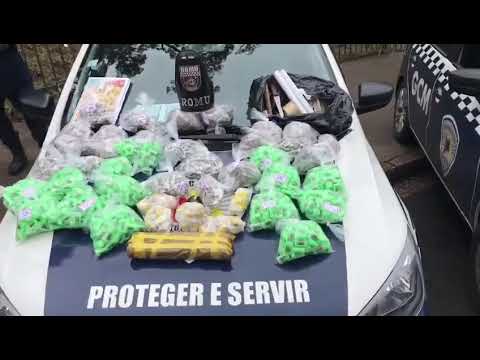 Guarda Civil Municipal faz grande apreensão de drogas e prende quatro pessoas em Sorocaba SP