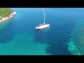 Drone Korcula Samograd Bay