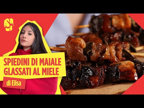 Spiedini di maiale glassati al miele | CinC