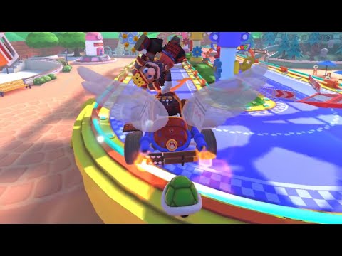 Mario Kart Tour: Mario (Samurai) Gameplay [#38] - CGN Baby Park T