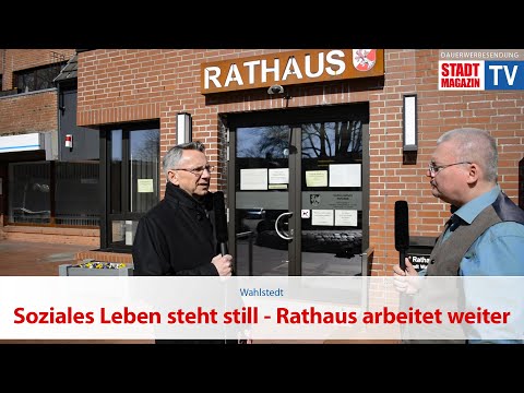Wahlstedt: Soziales Leben steht still - Rathaus arbeitet weiter