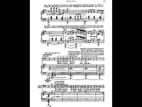 Puccini: Tosca Act  3 - full orchestra minus vocals