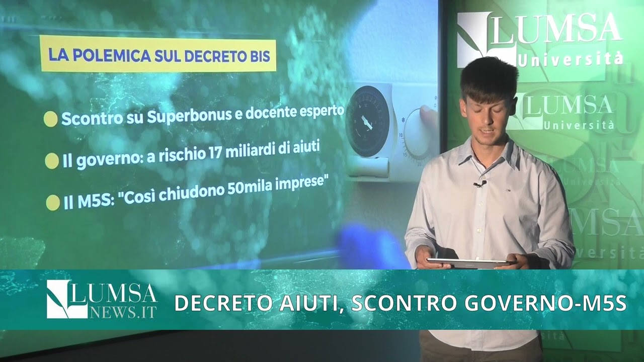 Decreto Aiuti, governo e M5S ai ferri corti