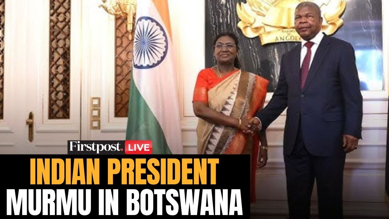 Murmu LIVE: Indian President Droupadi Murmu Addresses Botswana Parliament