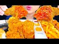 ASMR HOT HONEY FRIED CHICKEN KFC BOX Eating Sounds ASMR Phan