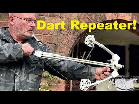 3D Printed Mini Pump Action Compound Bow!