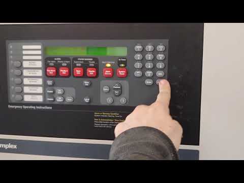 Simplex 4100u - Outdoor Fire Alarm Test