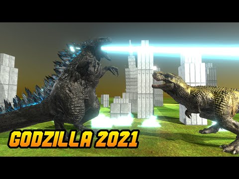 GODZILLA 2021 VS EVERY UNIT - Animal Revolt Battle Simulator Godzilla