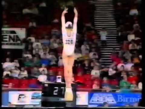 Shannon Miller - 1993 Worlds AA Prelims - Balance Beam