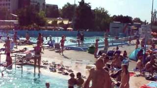 preview picture of video 'Hajduszoboszlo 2009 r. Aquapark'